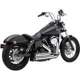 COBRA SPEEDSTER 909 CHROME EXHAUST FOR HARLEY DAVIDSON DYNA 2006-2011
