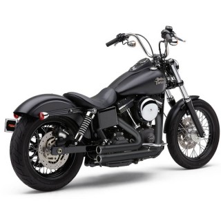 SCARICHI COBRA SPEEDSTER 909 SHORT NERI PER HARLEY DAVIDSON DYNA 2006-2011