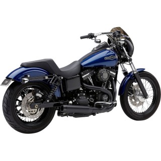SCARICO COBRA EL DIABLO ROTONDO 2-IN-1 NERO PER HARLEY DAVIDSON DYNA 2012-2017