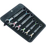 KIT CHIAVI WERA JOKER CON CHIAVE A FORCHETTA DOPPIA E COMBINATE A CRICCHETTO