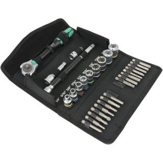 SET WERA CHIAVI A CRICCHETTO ZYKLOP SPEED CON ATTACCODA 3/8" POLLICI