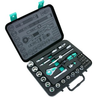 SET WERA CHIAVE A CRICCHETTO ZYKLOP SPEED CON ATTACCO DA 3/8" POLLICI - 38 PEZZI