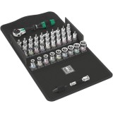 SET WERA CHIAVE A CRICCHETTO ALL-IN ZYKLOP SPEED CON ATTACCO DA 1/4" POLLICI