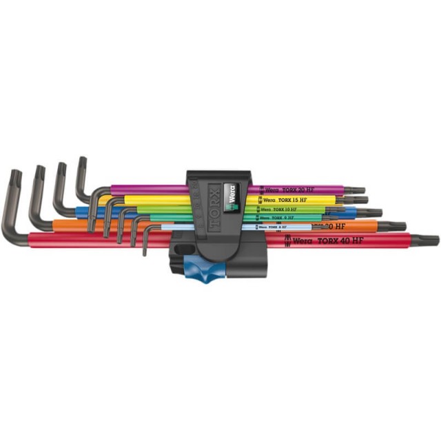 KIT WERA BRUGOLE TORX XL A "L" MULTICOLORE