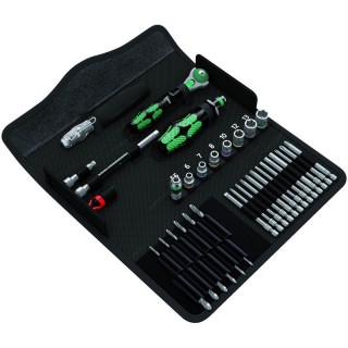 KIT WERA CHIAVE A CRICCHETTO KRAFTFORM KOMPAKT M1 METALLO