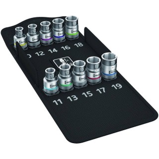WERA ZYKLOP BIT SOCKET SET 1/2" DRIVE