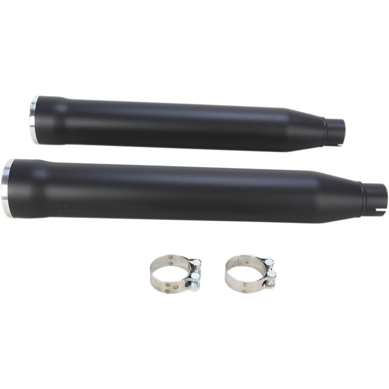 TERMINALI COBRA RPT SLIP-ON NERI DA 3" PER HARLEY DYNA 1999-2017