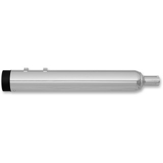KERKER MUFFLERS SLIP-ON STOUT CHROME/BLACK FOR HARLEY TOURING 2017-2021