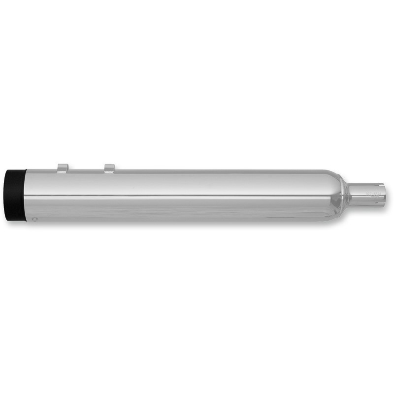 KERKER MUFFLERS SLIP-ON STOUT CHROME/BLACK FOR HARLEY TOURING 2017-2021