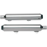 KERKER 3-1/2" SLIP-ON CHROME MUFFLERS FOR HARLEY TOURING 2010-2016