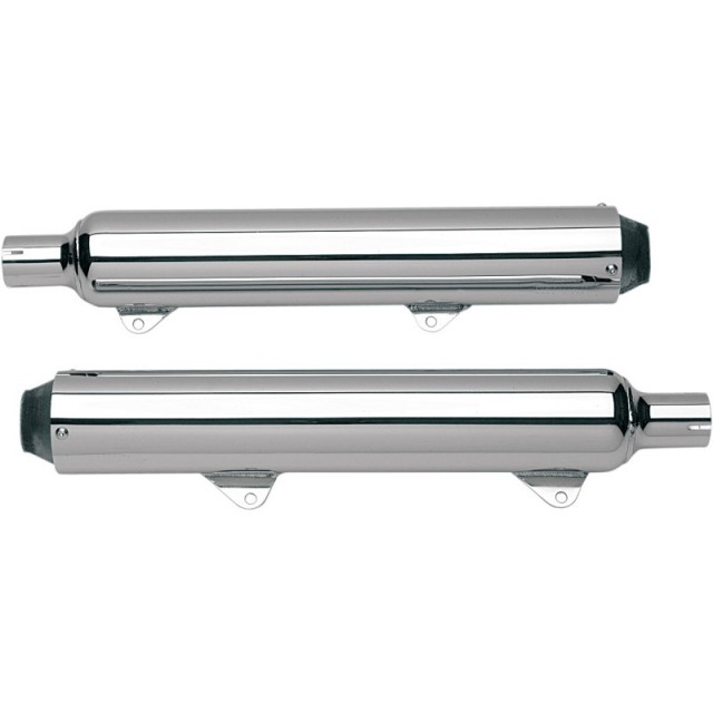 TERMINALI KERKER 3-1/2" SLIP-ON CROMATI PER HARLEY TOURING 1995-2009
