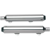 KERKER 3-1/2" SLIP-ON CHROME MUFFLERS FOR HARLEY TOURING 1995-2009