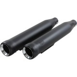 COBRA NEIGHBORHOOD HATER BLACK MUFFLERS FOR HARLEY DAVIDSON DYNA 1995-2017 - ZOOM