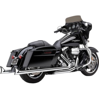 SCARICHI COBRA SPEEDSTER DUAL FISHTAIL CROMATO 2 IN 2 HARLEY TOURING 2017-2021