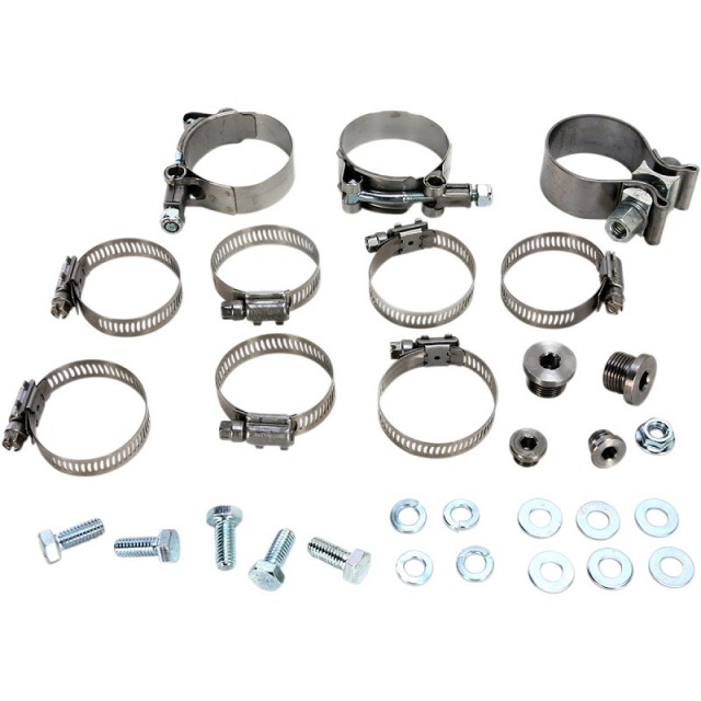 SCARICHI BASSANI XHAUST TRUE-DUAL DOWN UNDER CROMATI PER HARLEY TOURING 09-16 - KIT
