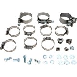 SCARICHI BASSANI XHAUST TRUE-DUAL DOWN UNDER CROMATI PER HARLEY TOURING 09-16 - KIT