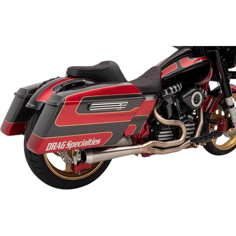 SCARICHI BASSANI XHAUST CORTO ROAD RAGE III 2 IN 1 PER HARLEY TOURING 17-21