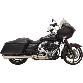 SCARICHI BASSANI XHAUST LUNGO ROAD RAGE III 2 IN 1 PER HARLEY TOURING 95-16