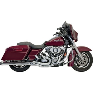 BASSANI XHAUST ROAD RAGE II 2 IN 1 MEGAPHONE EXHAUST HARLEY TOURING 95-16
