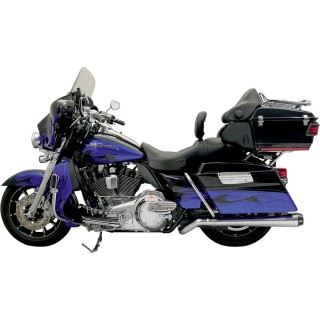 BASSANI XHAUST EXHAUST ROAD RAGE II PSEUDO LEFT-SIDE MUFFLER CHROME