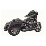 SCARICO CORTO BASSANI XHAUST ROAD RAGE 2 IN 1 NERO HARLEY TOURING 17-21