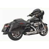SCARICO CORTO BASSANI XHAUST ROAD RAGE 2 IN 1 ACCIAIO INOX HARLEY TOURING 17-21