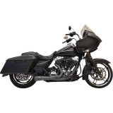 SCARICO CORTO BASSANI XHAUST ROAD RAGE 2 IN 1 NERO HARLEY TOURING 95-16