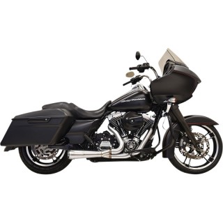 BASSANI XHAUST ROAD RAGE 2 IN 1 STAINLESS STEEL SHORT EXHAUST HARLEY TOURING 95-16