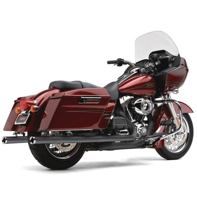 SCARICHI COBRA SPEEDSTER DUAL NERI 2 IN 2 HARLEY TOURING 2010-2016