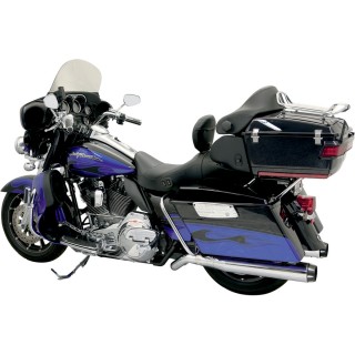 SILENZIATORE SINISTRO FITTIZIO CROMATO BASSANI XHAUST ROAD RAGE II B1