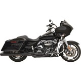 SCARICO BASSANI XHAUST ROAD RAGE B4 2 IN 1 NERO MEGAPHONE HARLEY TOURING 17-21