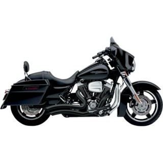 SCARICHI COBRA SPEEDSTER SHORT SWEPT NERI PER HARLEY DAVIDSON TOURING 2017-2021