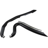 SCARICHI COBRA SPEEDSTER SHORT SWEPT NERI PER HARLEY DAVIDSON TOURING 2017-2021 - DETTAGLIO