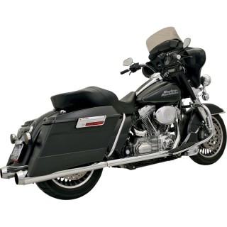 BASSANI XHAUST POWER CURVE TRUE-DUAL CROSSOVER HEADPIPES HARLEY TOURING 95-08