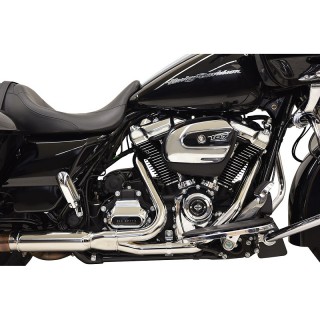 BASSANI XHAUST DUAL 2X2 HEADPIPE FOR HARLEY DAVIDSON TOURING 17-21
