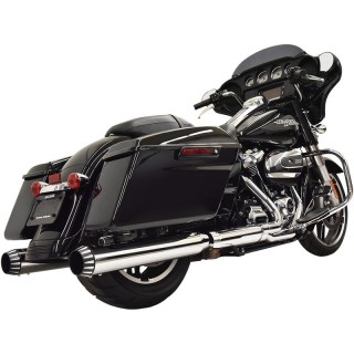BASSANI XHAUST DNT MEGAPHONE 4” MUFFLER FOR HARLEY DAVIDSON TOURING 17-21