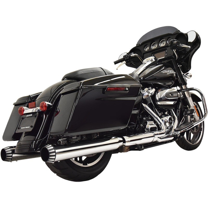 BASSANI XHAUST DNT MEGAPHONE 4” MUFFLER FOR HARLEY DAVIDSON TOURING 17-21