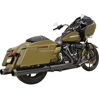 TERMINALI BASSANI XHAUST DNT MEGAPHONE 4” NERI HARLEY DAVIDSON TOURING 17-21