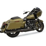 TERMINALI BASSANI XHAUST SLIP-ON MEGAPHONE 4" DNT PERFORMANCE NERO TOURING 17-21