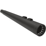 BASSANI XHAUST SLIP-ON 4" DNT PERFORMANCE BLACK MUFFLER TOURING 95-16