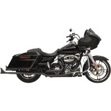 TERMINALI BASSANI XHAUST SLIP-ON FISHTAIL 36" NERO HARLEY DAVIDSON TOURING 95-16