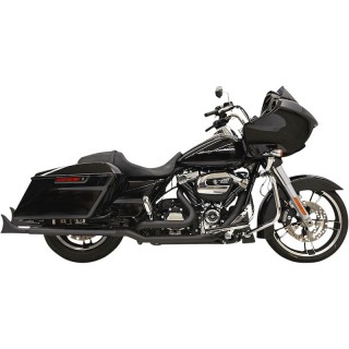TERMINALI BASSANI XHAUST SLIP-ON FISHTAIL 33" NERO CON DB KILLER TOURING 95-16