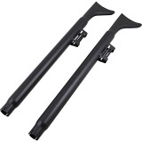 TERMINALI BASSANI XHAUST SLIP-ON FISHTAIL 36" NERO CON DB KILLER TOURING 95-16