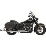 SCARICHI BASSANI XHAUST TRUE DUALS 1-7/8" FISHTAIL 33" CROMATO SOFTAIL 18-21