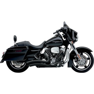 SCARICHI COBRA SPEEDSTER SHORT SWEPT NERI PER HARLEY DAVIDSON TOURING 2010-2016