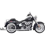 SCARICHI BASSANI XHAUST TRUE DUALS 2-1/4" FISHTAIL 36" DB-KILLER SOFTAIL 2007-2017