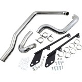 BASSANI XHAUST CROSSOVER POWER CURVE TRUE DUAL HEADPIPES HARLEY SOFTAIL 00-06