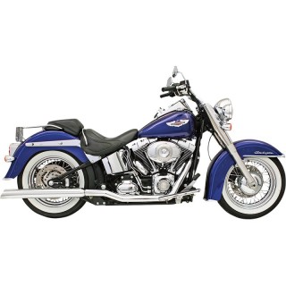 TERMINALI BASSANI XHAUST SLIP-ON SLANT-CUT 3" INSERTO 2-1/4" SOFTAIL 89-17