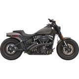BASSANI XHAUST RADIAL SWEEPERS BLACK EXHAUST HARLEY DAVIDSON SOFTAIL 2018-2021