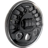 J.W. SPEAKER HEADLIGHTS LED ADAPTIVE 2 BLACK 7" (18CM) - FRONT